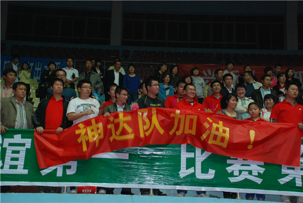 中国CBO“神达杯”篮球赛，在忻州体育馆举行